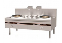 广式双炒双温灶